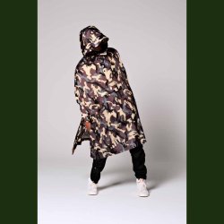 Rainkiss Regn Poncho Camo