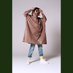 Rainkiss Regn Poncho Damier