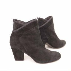 Sofie Schnoor sort ruskind stvler 7 cm hl 41 (N100)