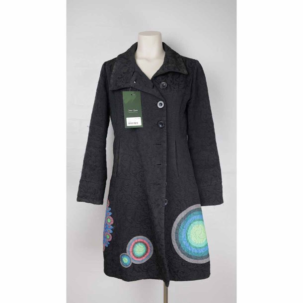 Desigual coat sort str. 44 godt brugt (11)