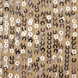 Second Female smuk guld skjortebluse pallietter XS (13)