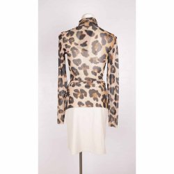 CR&Acirc;S leo mesh bluse m rullekrave NSN str. 36 (13)