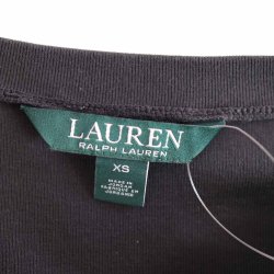 Ralf Lauren kort sort T-shirt 94%cotton NSN XS (13)