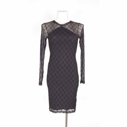 Hype the Detail sort mesh stretch kjole NSN str S  (13)