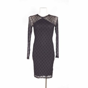 Hype the Detail sort mesh stretch kjole NSN str S  (13)