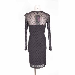 Hype the Detail sort mesh stretch kjole NSN str S  (13)