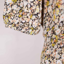 JDY midi kjole smblomstret viscosemix str. S (13)