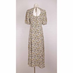 JDY midi kjole smblomstret viscosemix str. S (13)