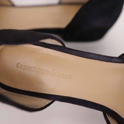 Copenhagen Shoes sort ruskind flad sko str. 37 (13)