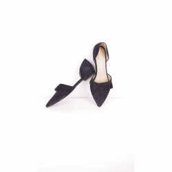 Copenhagen Shoes sort ruskind flad sko str. 37 (13)