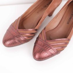 Sofie Schnoor old rose ruskind pump hl 5cm 37 (13)