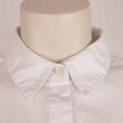 Gestuz klassisk hvid skj kraftig mat cotton 34  (13)