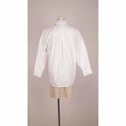 Gestuz klassisk hvid skj kraftig mat cotton 34  (13)