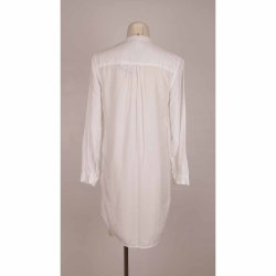 Klitmller hvid bonde skj long 100% lyocell NSN S (13)