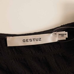 Gestuz lang smal elastisk kjole m slis i siden 34 (13)