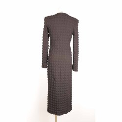 Gestuz lang smal elastisk kjole m slis i siden 34 (13)