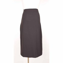 Gestuz sort nederdel m slis foran + for str. 36 (13)