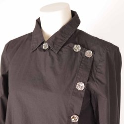 Karen by Simonsen sort asymetric skj m slvknap 36 (13)