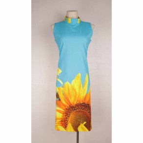 Margot kjole A-snit solsikke cottonmix G 2x49 XL (16)