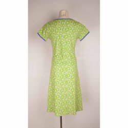 MARGOT kjole ko bomuld lime G 2x 46cm M (16)
