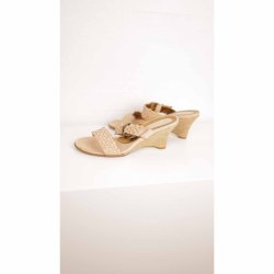 Merete Fonnesberg sommer sandal beige fin stand 40 (16)