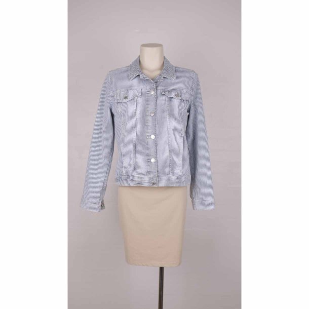 street One denim jakke stribet cotton NSN G49 38 (16)