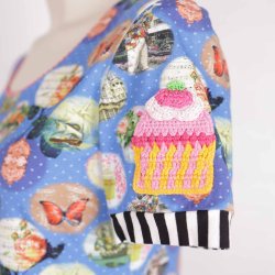 Du Milde dress CUPcake bomulds jersey NSN S (16)