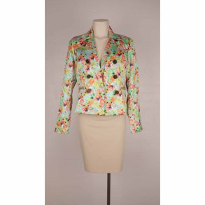 MAPP kort blazer grn m flowers polymix NY! (16)