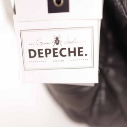 Depeche lille puff taske sort lder NY! 20x20x10 (16)