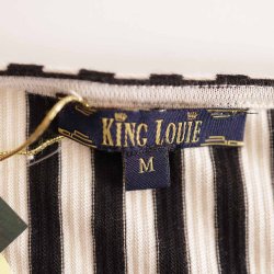 King Louie T-shirt kjole NY! m blte 100%cotton M (16)