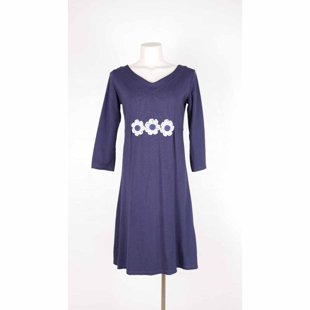Du Milde POULA navy viscose punto G46 str.M (17)