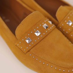 Micha karry gule ruskinds loofer sko NSN 40 (17)