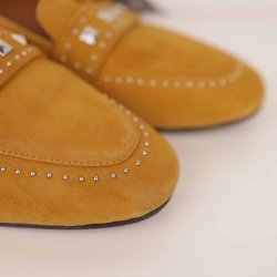 Micha karry gule ruskinds loofer sko NSN 40 (17)