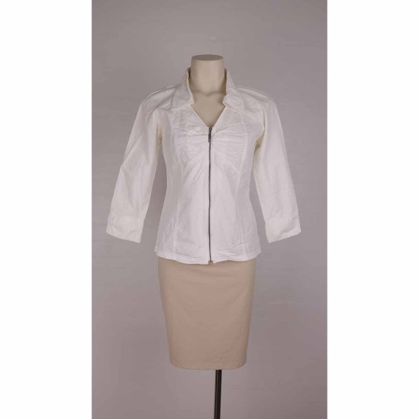 Carla du Nord skjorte m zip 100%cotton G45 str36 (18)