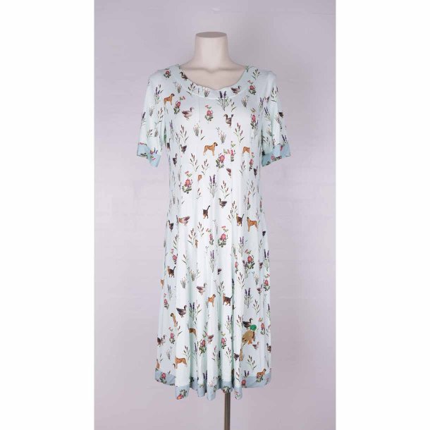 Du milde dress NINNA viscose jersey mint G48 XL (19)