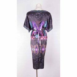 Creton kjole m pallietter NY! polymix G68 str L (19)