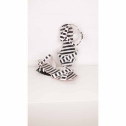 Lola Ramona flad sommer sandal black/wh vegan 40 (19)