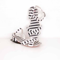 Lola Ramona flad sommer sandal black/wh vegan 40 (19)