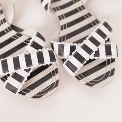 Lola Ramona flad sommer sandal black/wh vegan 40 (19)