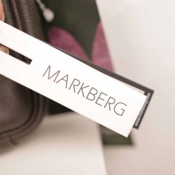 Markberg skind taske deep mud/green 24x15x5cm  (19)