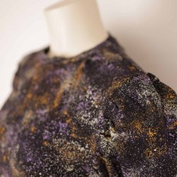 SKFK bluse sort med print 2XL (2)