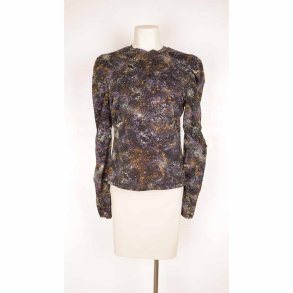 SKFK bluse sort med print 2XL (2)