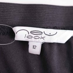 Sort blonde nederdel L/XL (2)