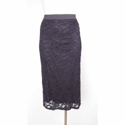 Sort blonde nederdel L/XL (2)