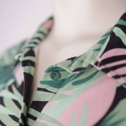 WTG jersey skjorte grn palme 2XL (2)