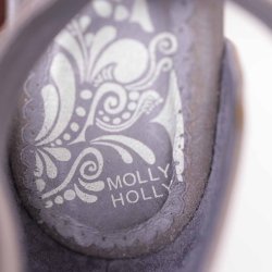 Holly Molly gr sandal med perler str 39 (2)