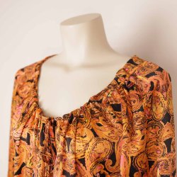 Charlotte Sparre silke bluse str L (20)