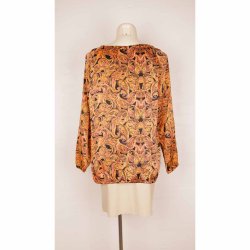 Charlotte Sparre silke bluse str L (20)