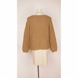 Brun strik Mba, str L  (20)