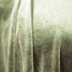 Grn velour kjole fra Johanne Rubenstein, str l/Xl (20)